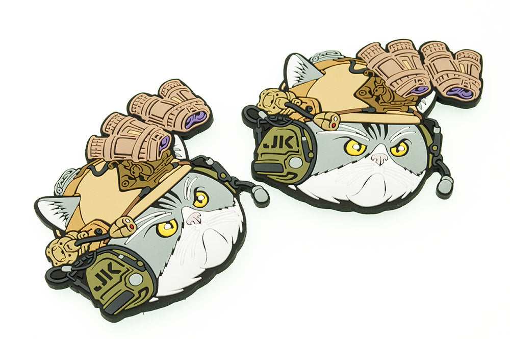 J.K.ARMY Prozi Cat Milsim Style A #MIL02 PVC Patch ( Free Shipping ) #jkarmycat #jkarmymeow #jkmeow