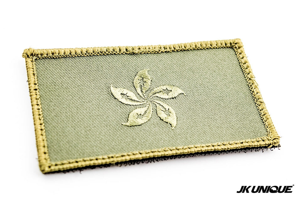 JK UNIQUE Hong Kong Flag Patch ( OD )