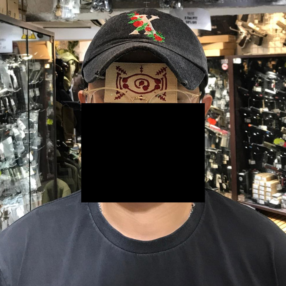 鬼滅の刃 Style 符咒 Patch 3.5" x 2" ( Free Shipping ) ( Kimetsu No Yaiba Taoist Magic Figure Amulet Style )