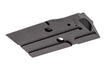 CL Project Rear Sight Cover For CL Project Shadow 2 & Shadow 2 ( Orange ) Optic Ready Cut Slide Silver