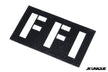 JK UNIQUE Reflective PVC IR Patch - FFI ( Free Shipping )