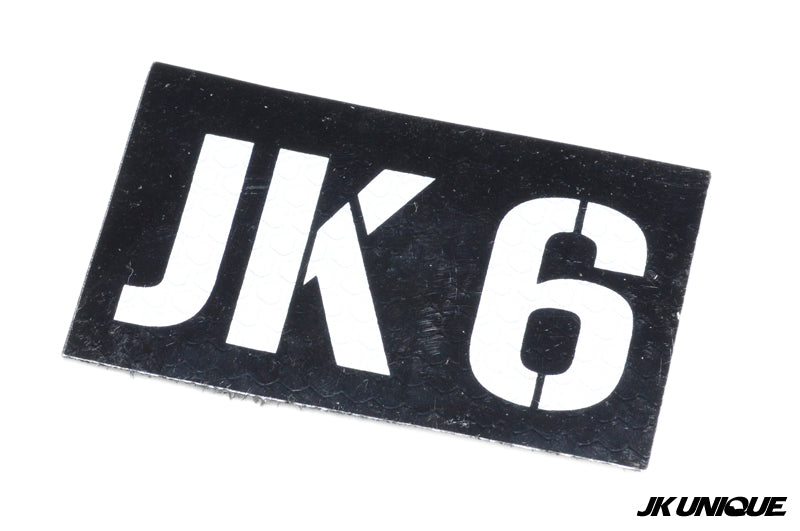 JK UNIQUE Reflective PVC IR Patch - JK6 ( Free Shipping )