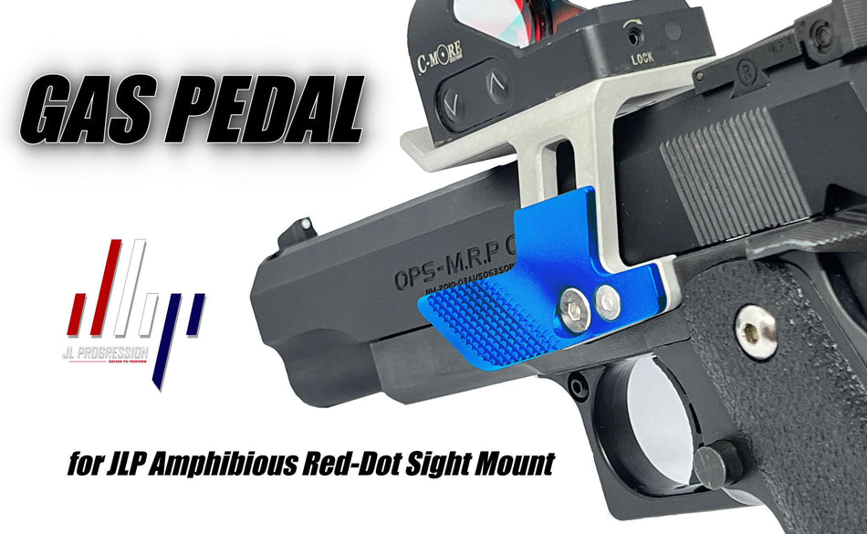 JLP Gas Pedal Amphinoius Sight Mount For Marui TM Hi-Capa GBBP-Red