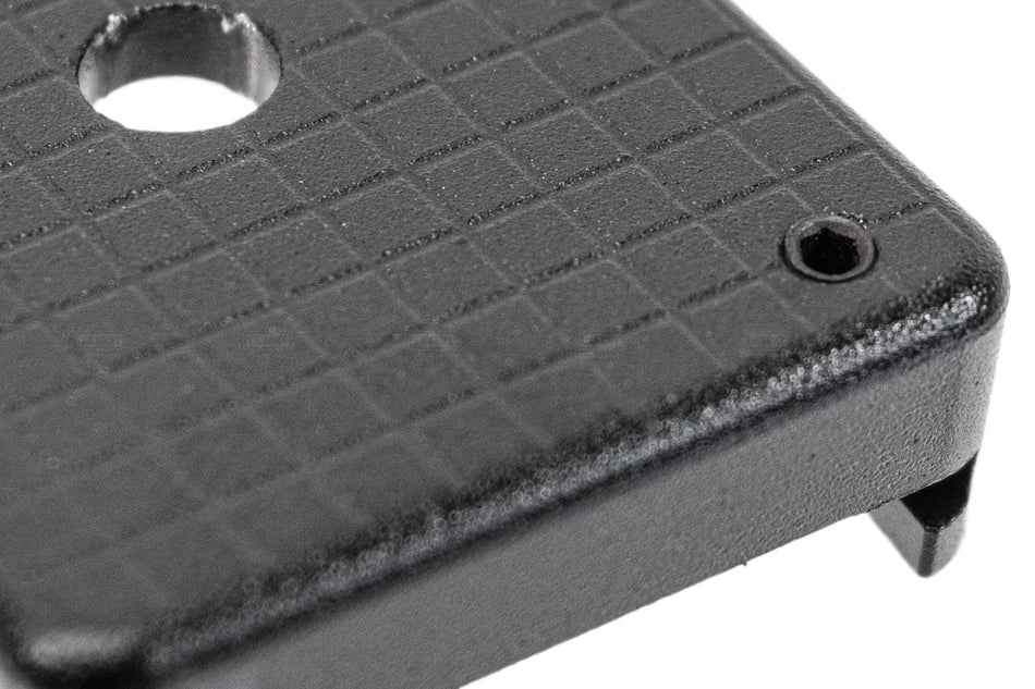 JLP Aluminum STD Style Magazine Base Plate For Marui TM Hi-Capa GBBP Series -Silver