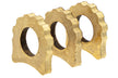 JLP Hard-Kick Recoil Buffer For Marui TM Hi-Capa / 1911 GBBP ( Brass )