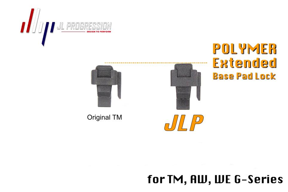 JLP Polymer Extended Base Pad Lock for TM / AW / WE G-Series GBB Pistol ( 1 Set / 4pcs ) ( G Model )