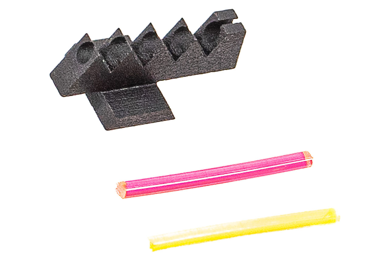 JLP JV SHARK Steel Fiber Optic Front Sight For Marui TM Hi-Capa GBBP Series