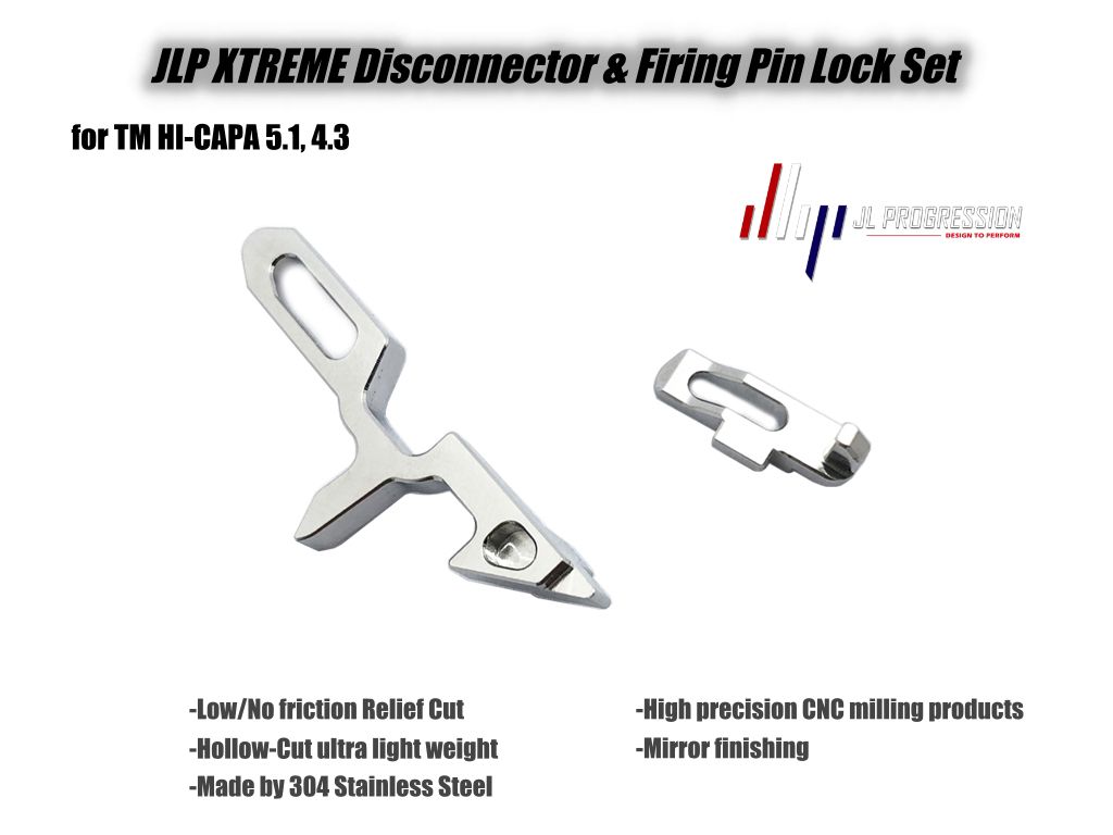 JLP XTREME Disconnector & Firing Pin Lock Set for TM Hi-Capa GBBP Series