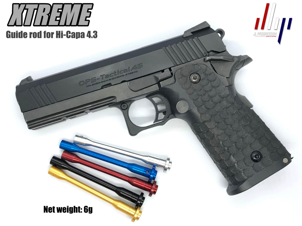 JLP XTREME Guide Rod for Marui TM / AW / WE / KJ Hi-Capa 4.3 GBBP Series-Blue