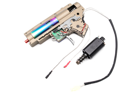 Joules Modify Custom Ver.2 ECU Electric Gear Box w/ Ultrahigh Speed Motor for AEG M4 / M16 Airsoft AEG Series  ( Ver.2 Gear Box Wired: Rear Wired )