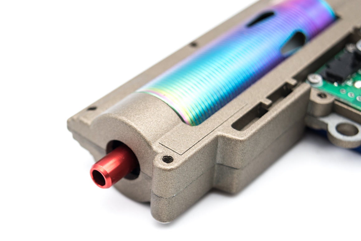 Joules Modify Custom Ver.2 ECU Electric Gear Box w/ Ultrahigh Speed Motor for AEG M4 / M16 Airsoft AEG Series  ( Ver.2 Gear Box Wired: Rear Wired )