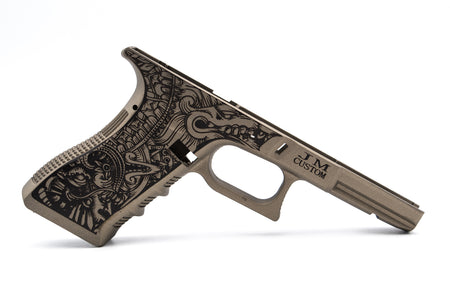 Joules Modify Custom for TM / WE G Model 17 Lower Frame ( Poseidon Style Tan )