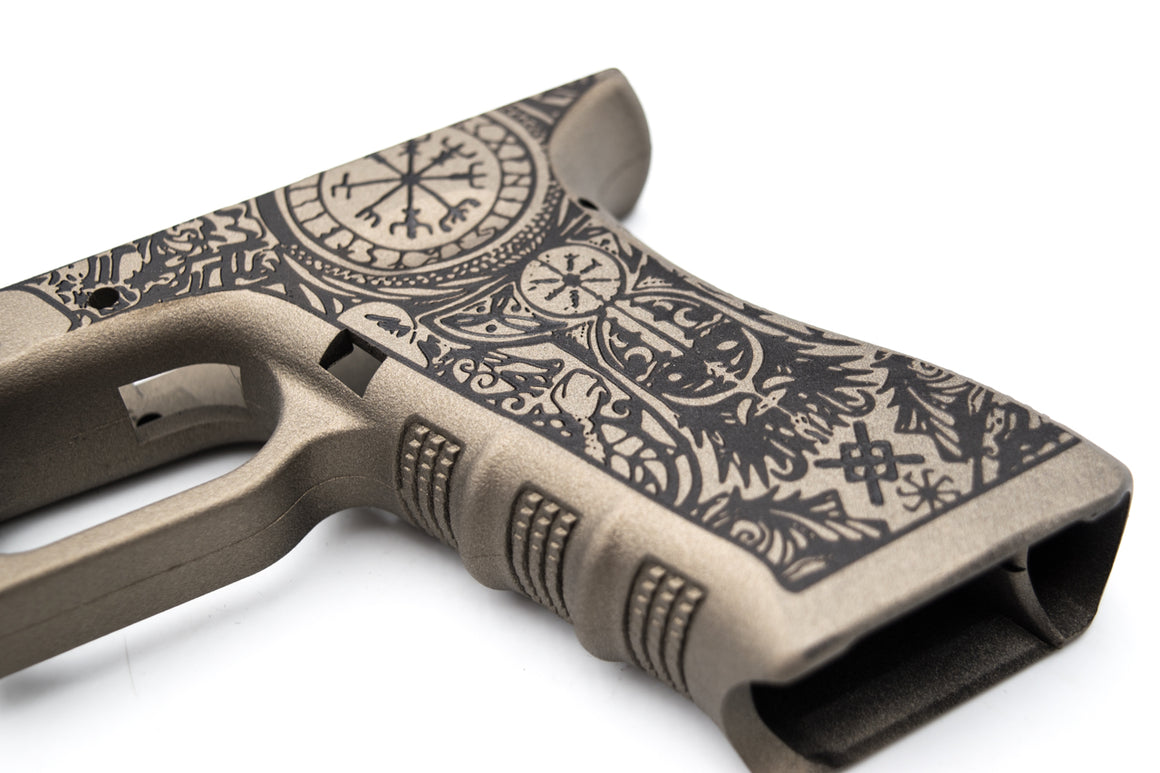 Joules Modify Custom for TM / WE G Model 17 Lower Frame ( Poseidon Style Tan )