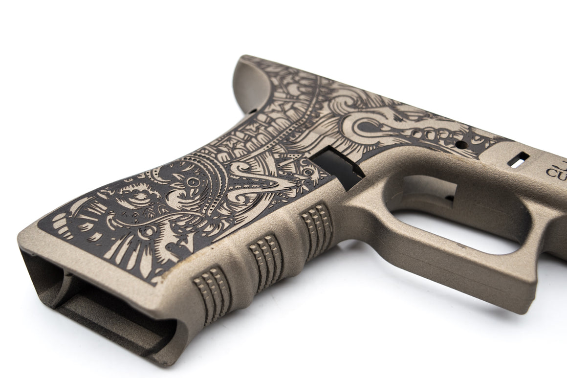 Joules Modify Custom for TM / WE G Model 17 Lower Frame ( Poseidon Style Tan )