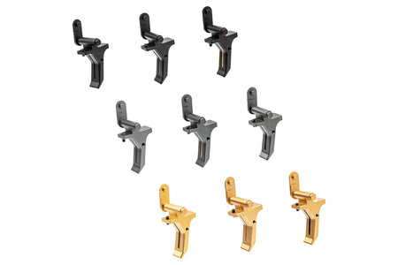 I6 TD Style Adjustable Trigger For SIG AIR / VFC P320 M17 M18 XCarry GBBP-Gold x Gold Stripe