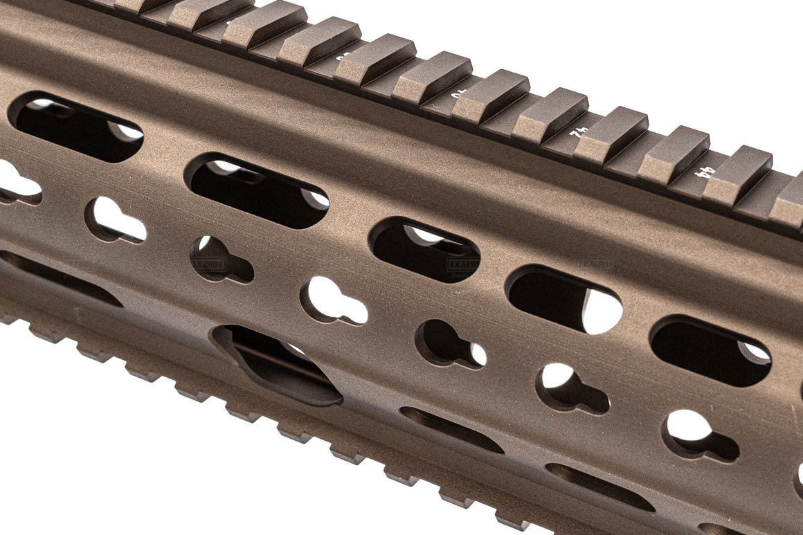 JWI G95 14 Inch QD HKEY Handguard Rail For UMAREX / VFC HK416D / A5 Airsoft Series ( DE )