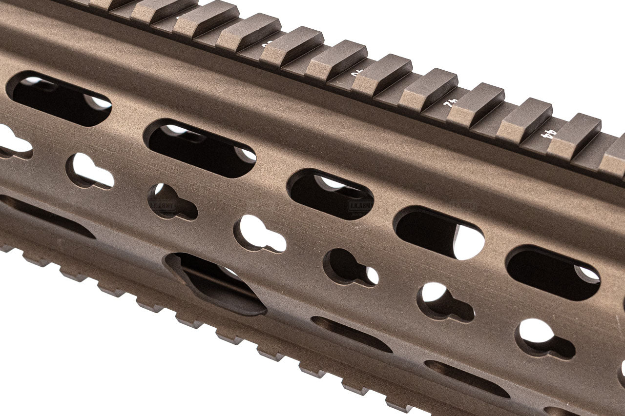 JWI G95 14 Inch QD HKEY Handguard Rail For UMAREX / VFC HK416D / A5 Airsoft Series ( DE )