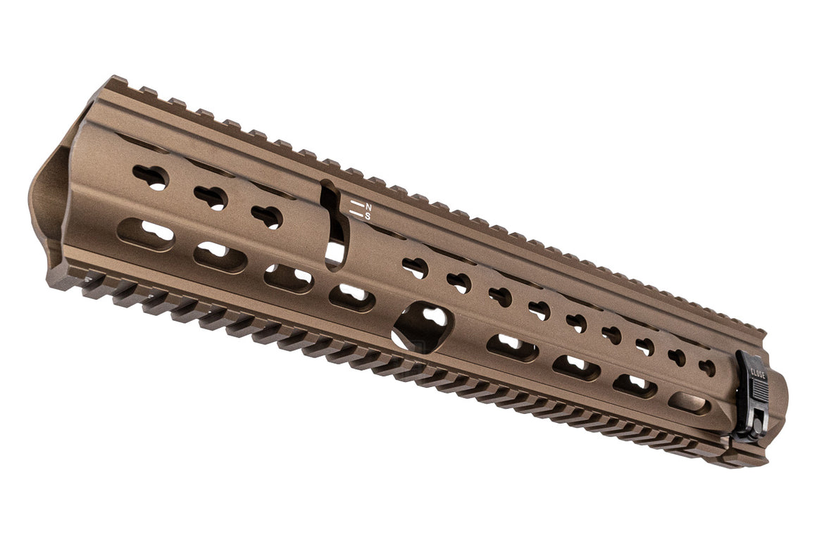 JWI G95 14 Inch QD HKEY Handguard Rail For UMAREX / VFC HK416D / A5 Airsoft Series ( DE )