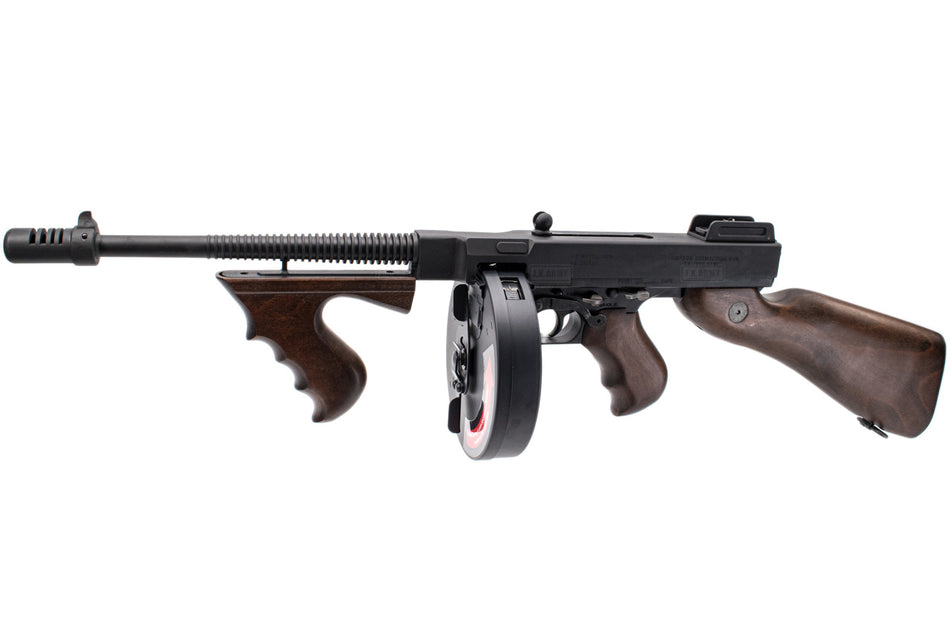 KING ARMS Thompson M1928 Military AEG Airsoft ( Real Wood )