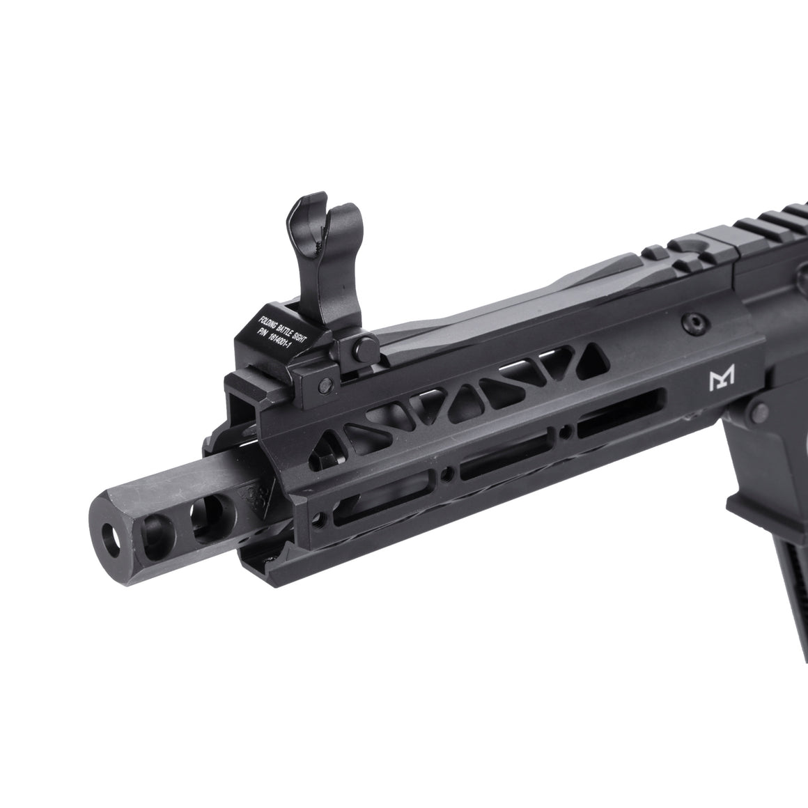 King Arms TWS 9mm SBR GBB ( Black )