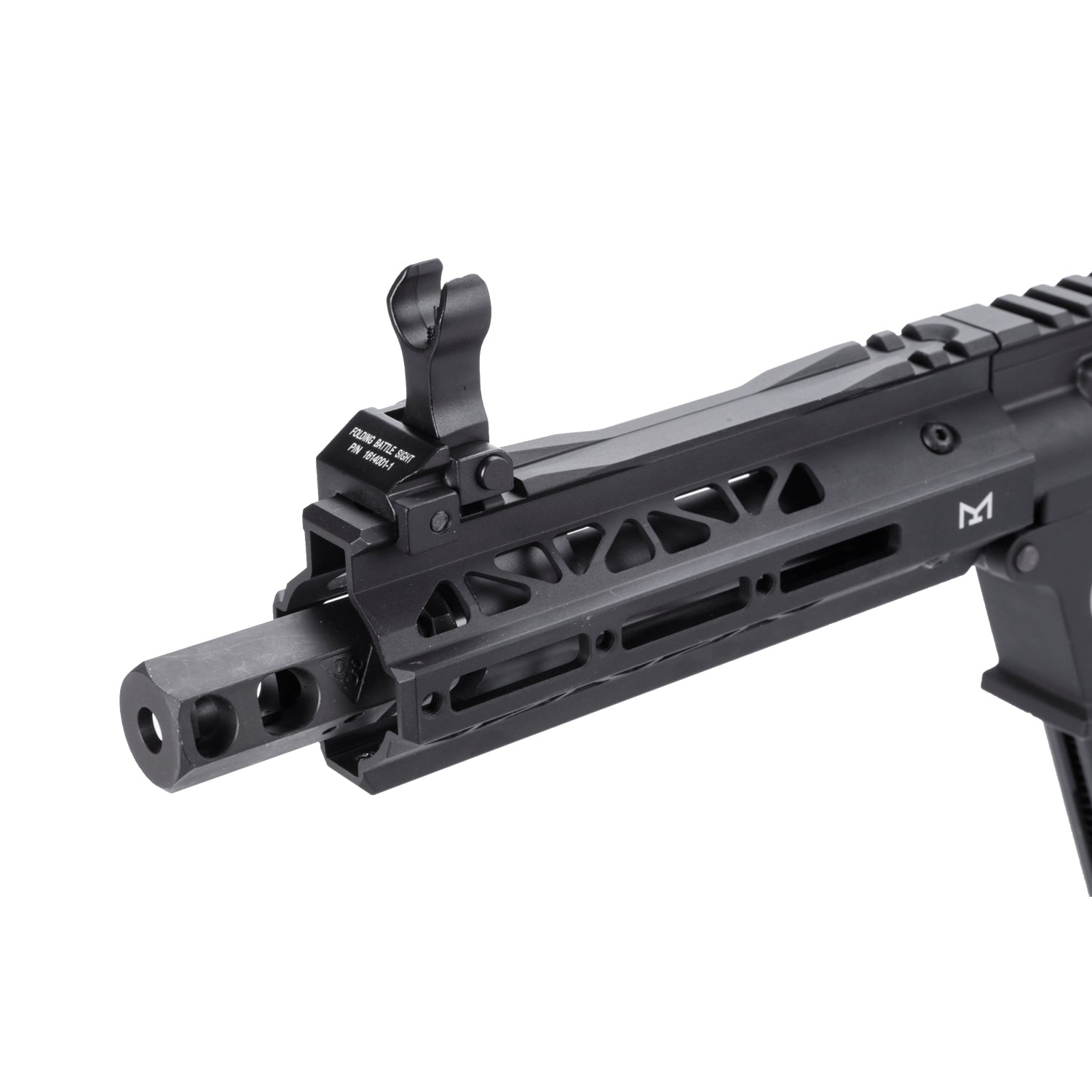 King Arms TWS 9mm SBR GBB ( Black )