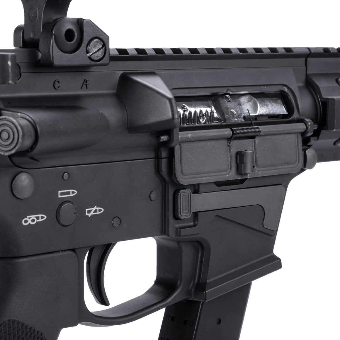 King Arms TWS 9mm SBR GBB ( Black )