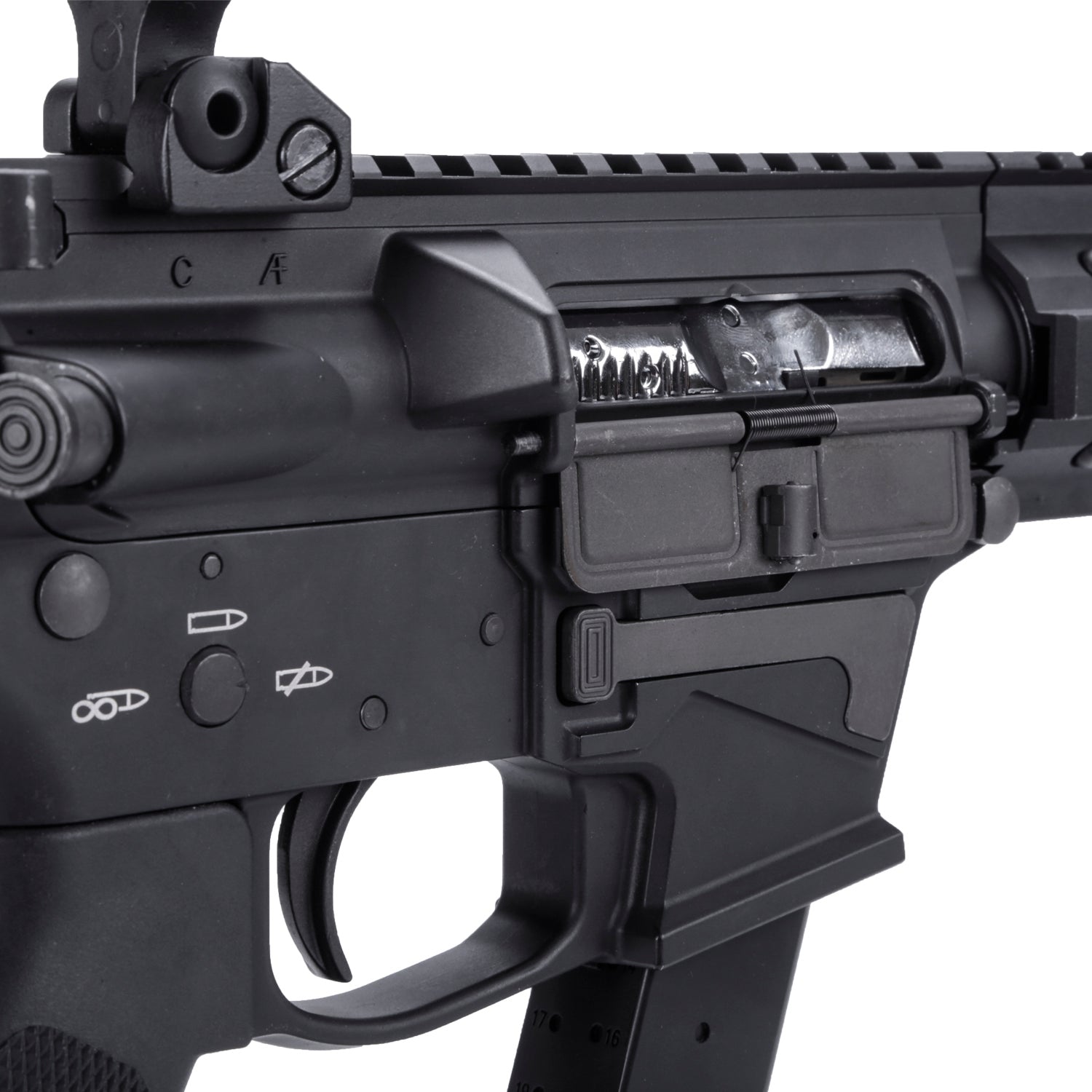 King Arms TWS 9mm SBR GBB ( Black )