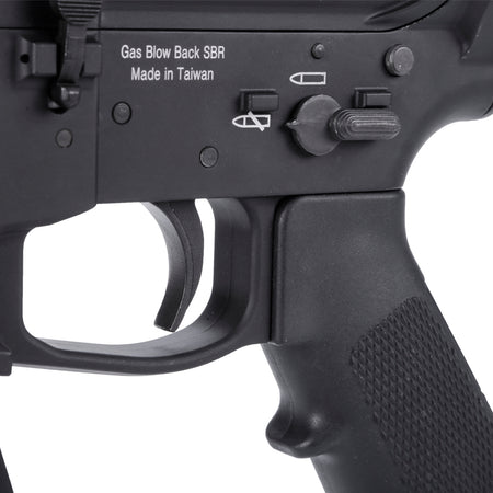 King Arms TWS 9mm SBR GBB ( Black )