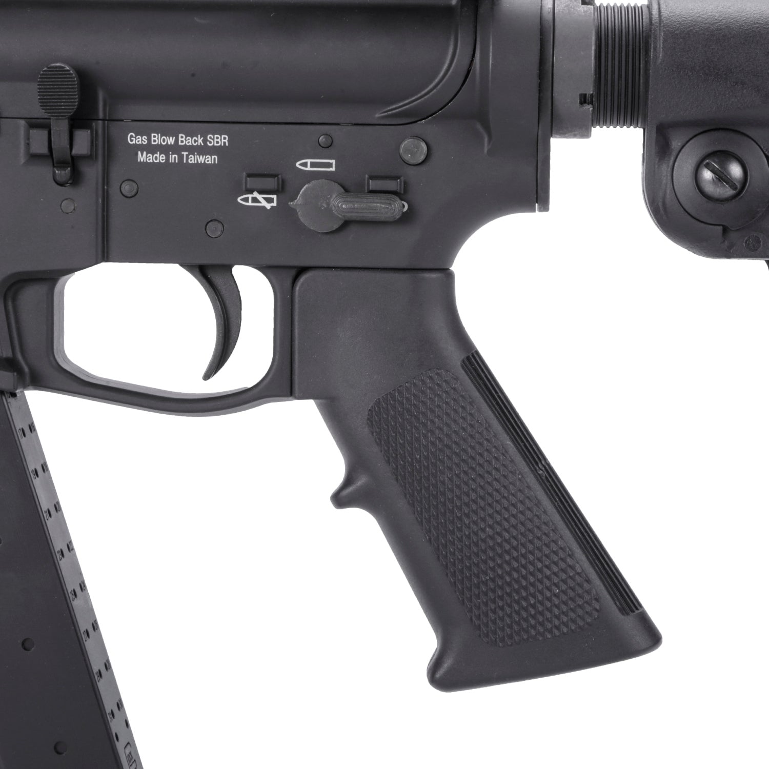 King Arms TWS 9mm SBR GBB ( Black )