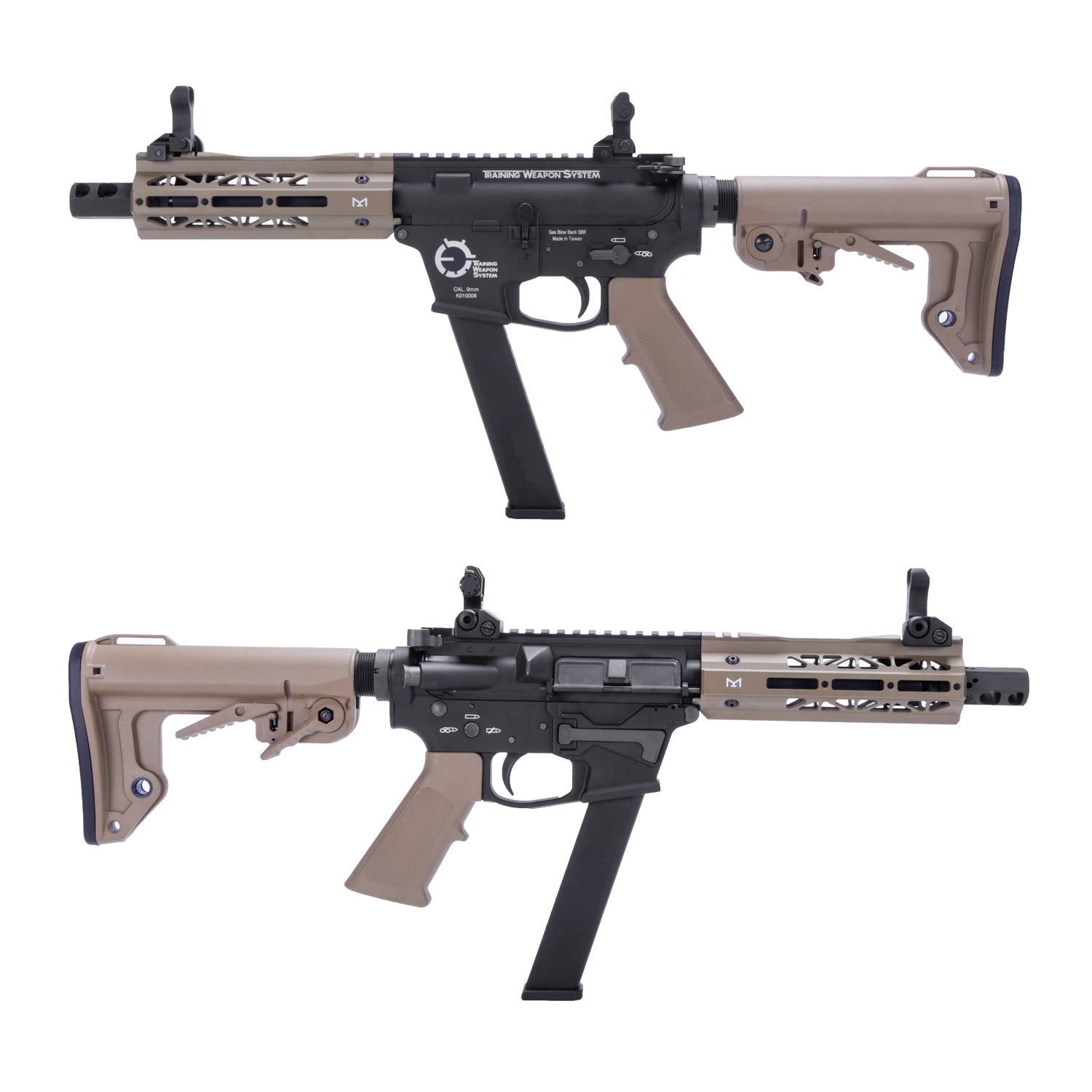 King Arms TWS 9mm SBR GBB ( DE )