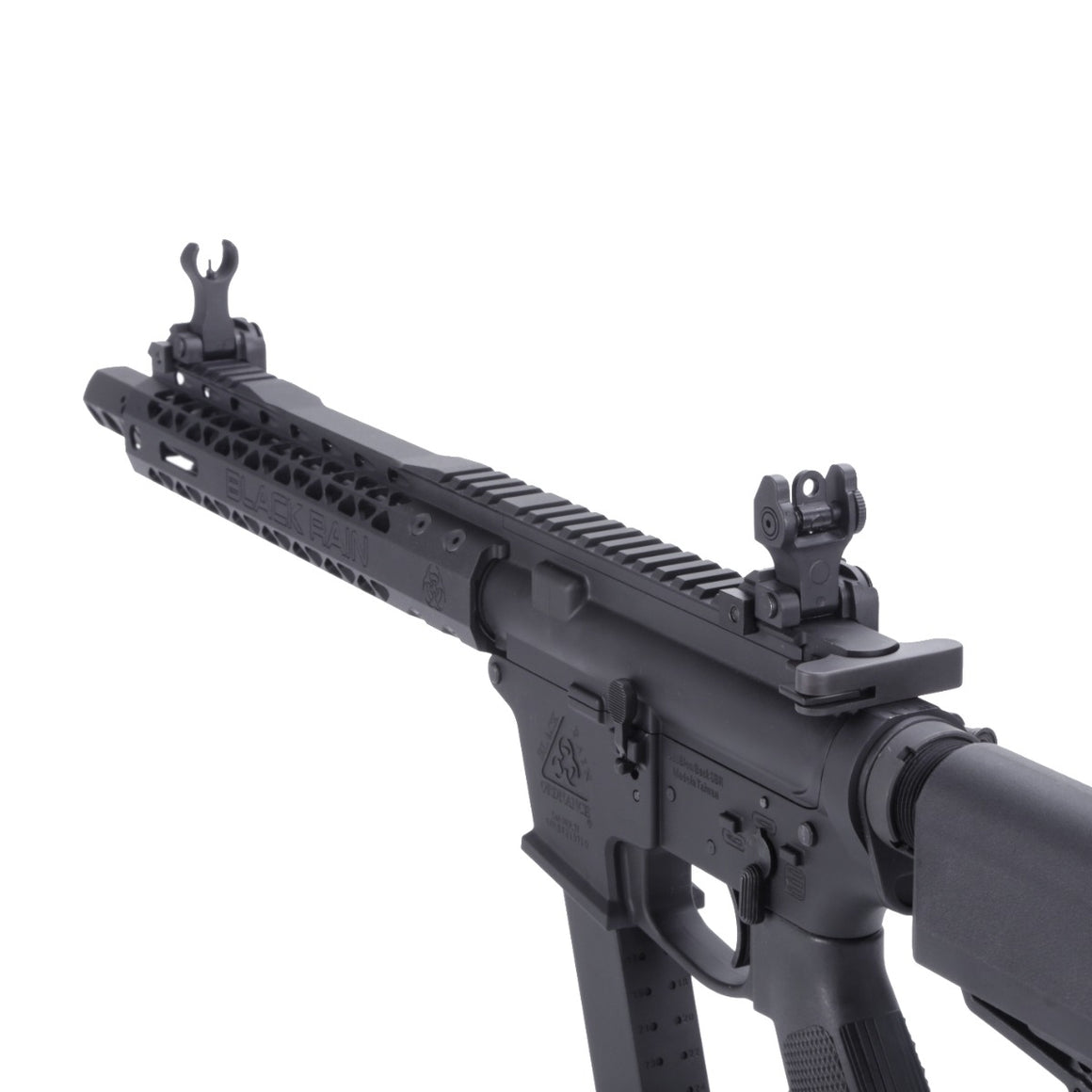 King Arms TWS Black Rain Ordnance 9mm Carbine GBB Airsoft ( Black )