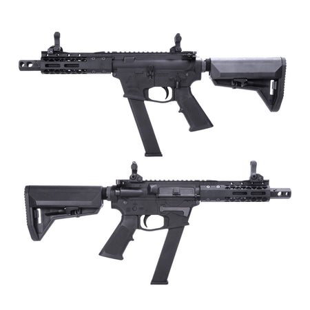 King Arms TWS Black Rain Ordnance 9mm SBR GBB Airsoft ( Black )