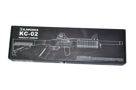 KJ Works KC-02 Tactical Carbine Gas Blow Black Rifle ( KC02 V1 GBB ) ( 10/22 )