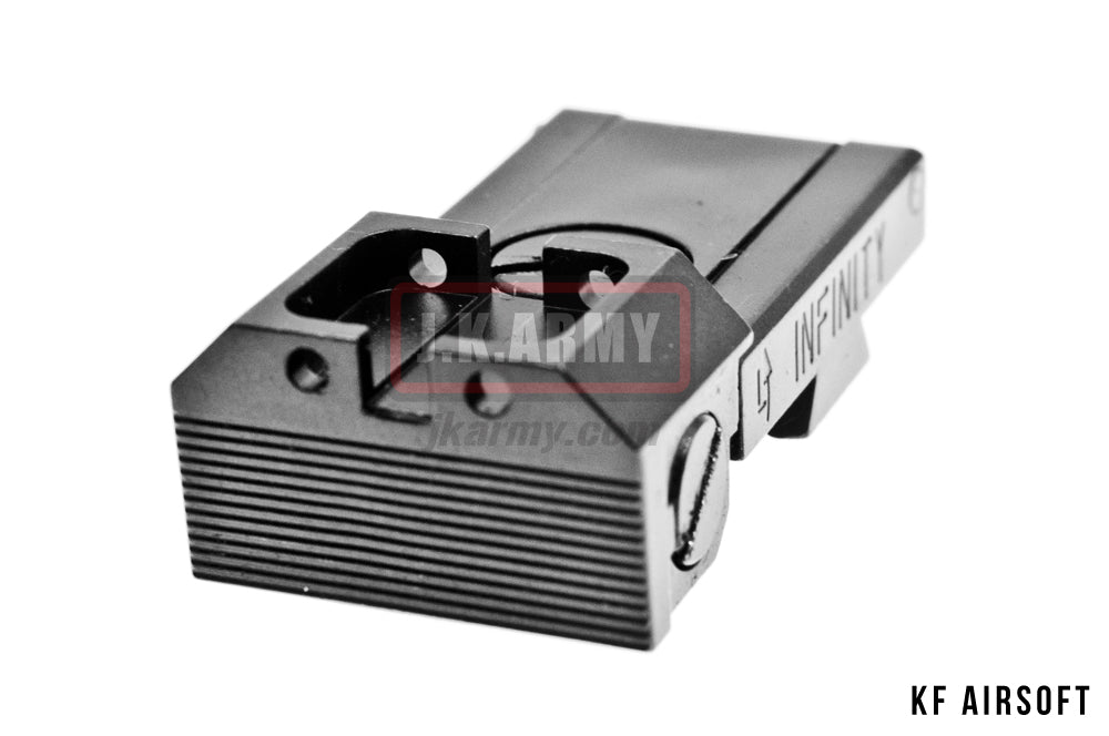 KF Airsoft Hi-Capa Front and Rear Sight Set ( Black )