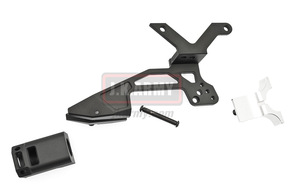 KF G17 / G Model Red Dot Sight Mount Rail Kit for Marui / Bell Type ( BK )