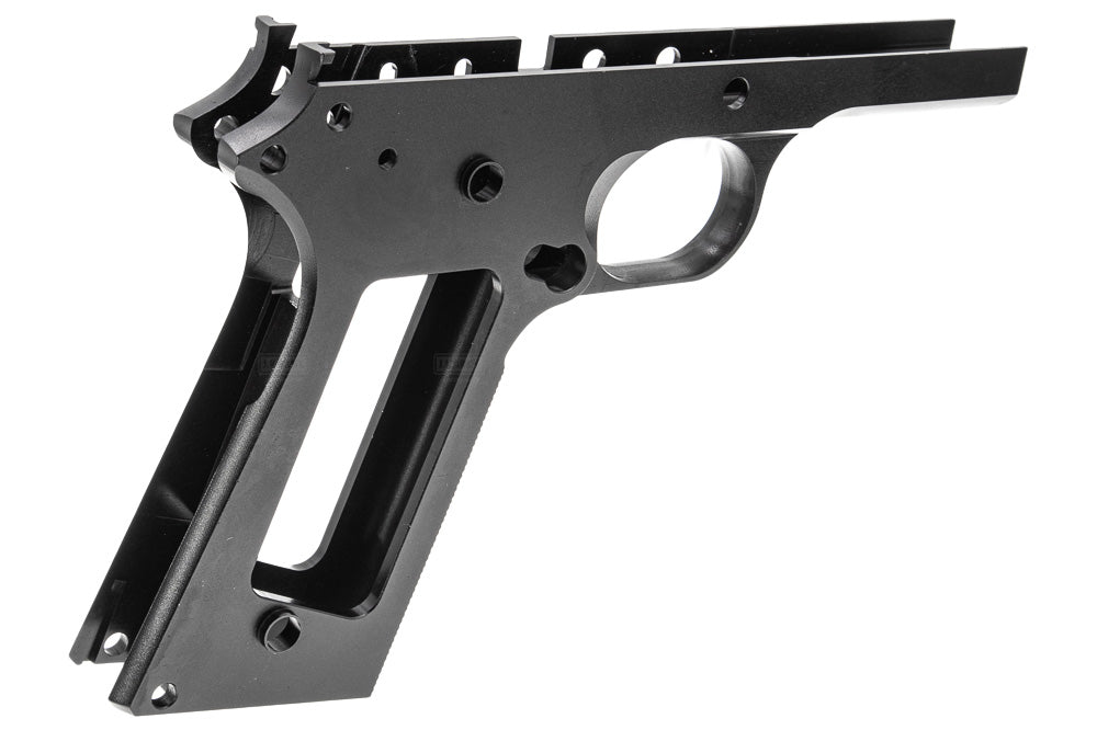 KF Airsoft Aluminum CNC Lower Frame For TM Marui 1911 GBBP BK