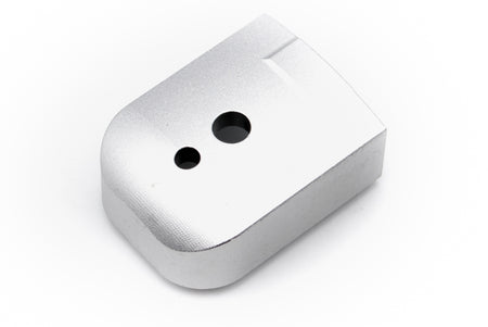 KF Airsoft Hi-Capa Mag Base for TM 5.1 / 4.3 ( Silver )