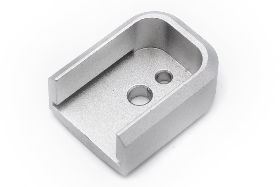 KF Airsoft Hi-Capa Mag Base for TM 5.1 / 4.3 ( Silver )