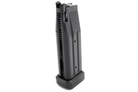 KF Airsoft CNC Aluminum 30 Rds Magazine for Tokyo Marui TM Hi-Capa GBBP (Black)