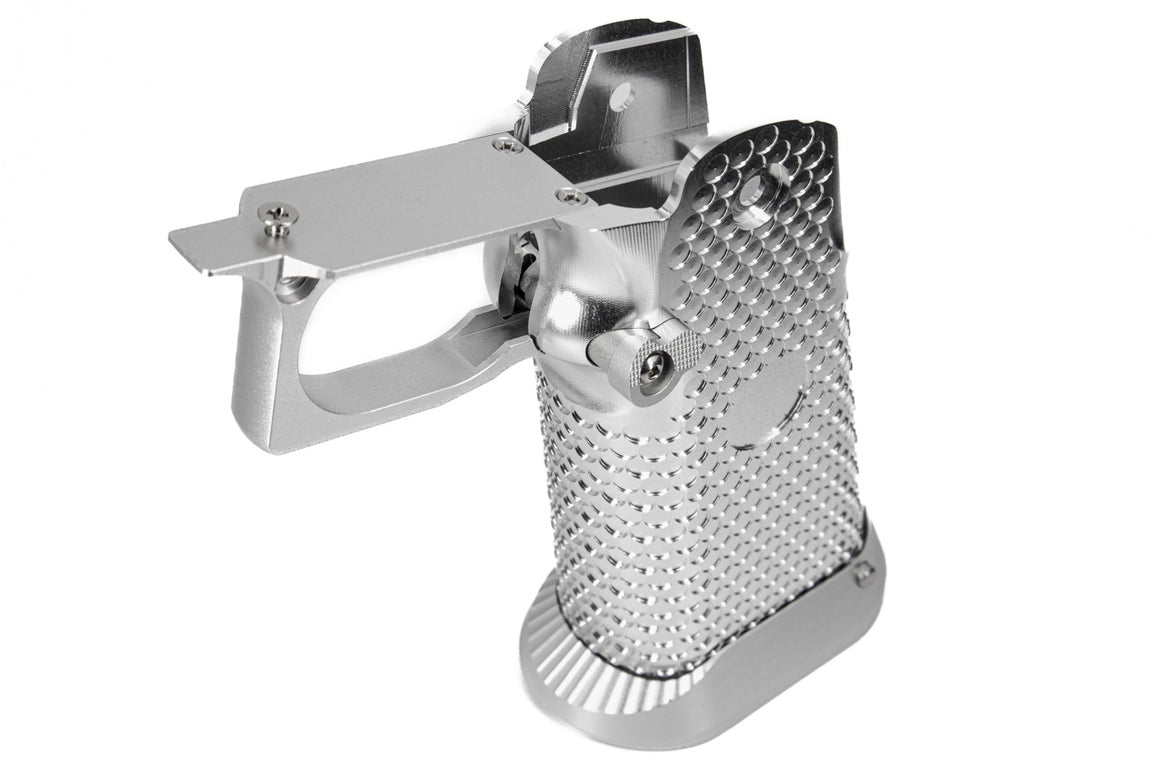 KF Airsoft CNC Aluminum Grip for Marui TM Hi-Capa GBB ( Silver )