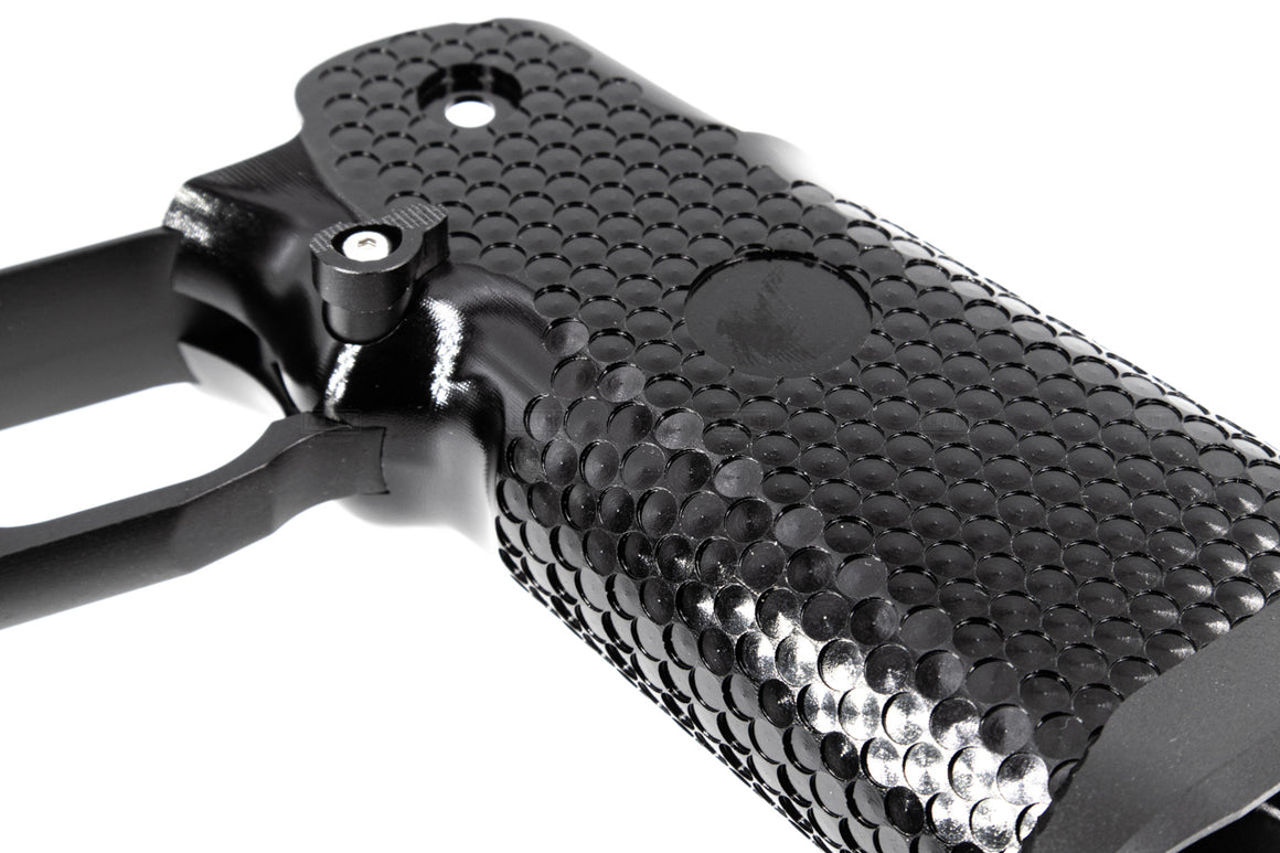 KF Airsoft CNC Aluminum Grip for Marui TM Hi-Capa GBB ( Black )