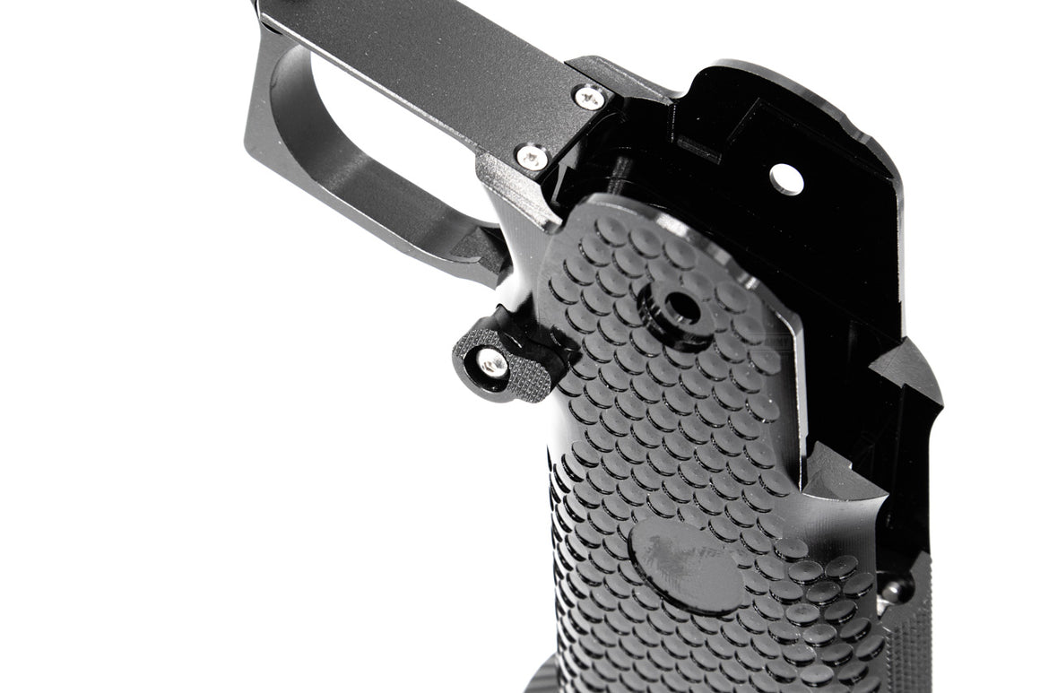 KF Airsoft CNC Aluminum Grip for Marui TM Hi-Capa GBB ( Black )