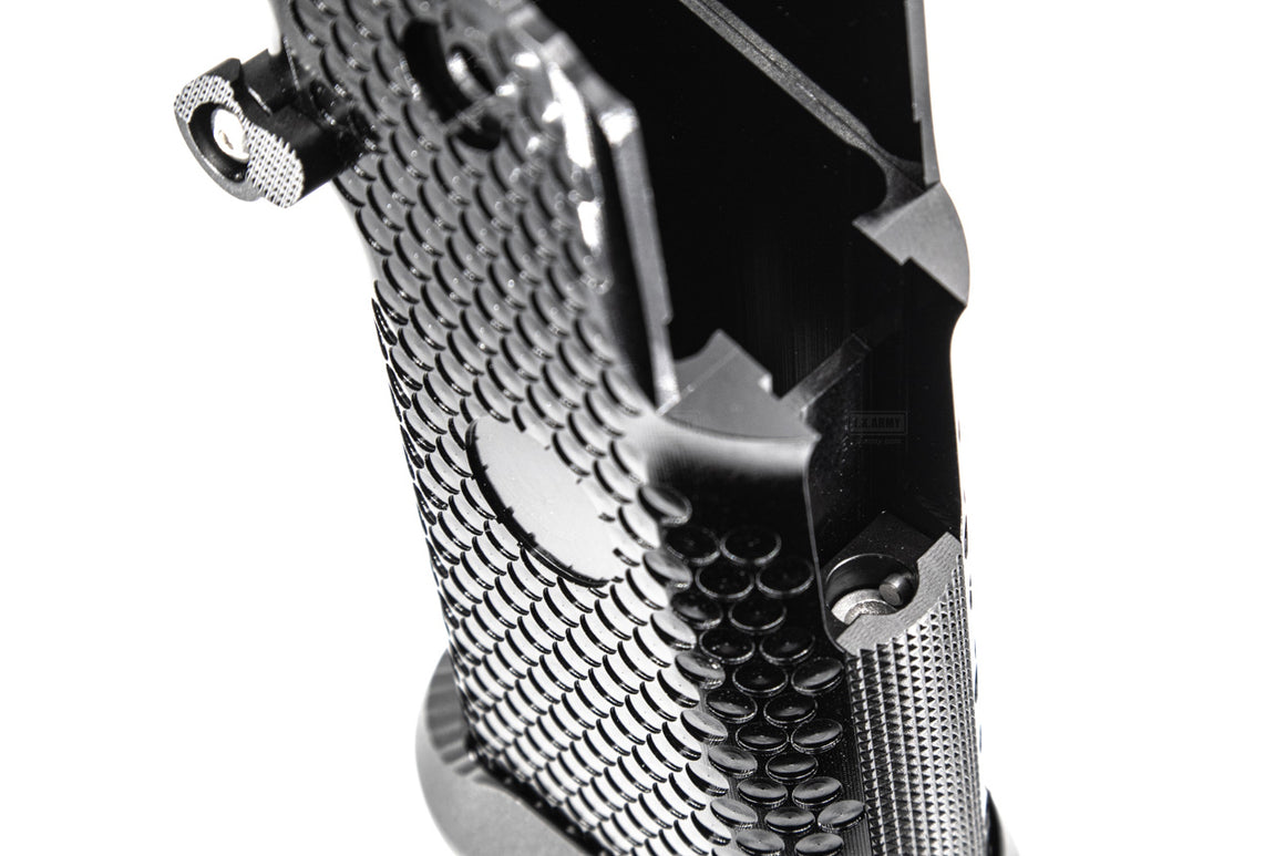 KF Airsoft CNC Aluminum Grip for Marui TM Hi-Capa GBB ( Black )