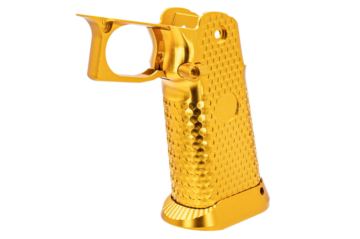 KF Airsoft CNC Aluminum Grip for Marui TM Hi-Capa GBB ( Gold )