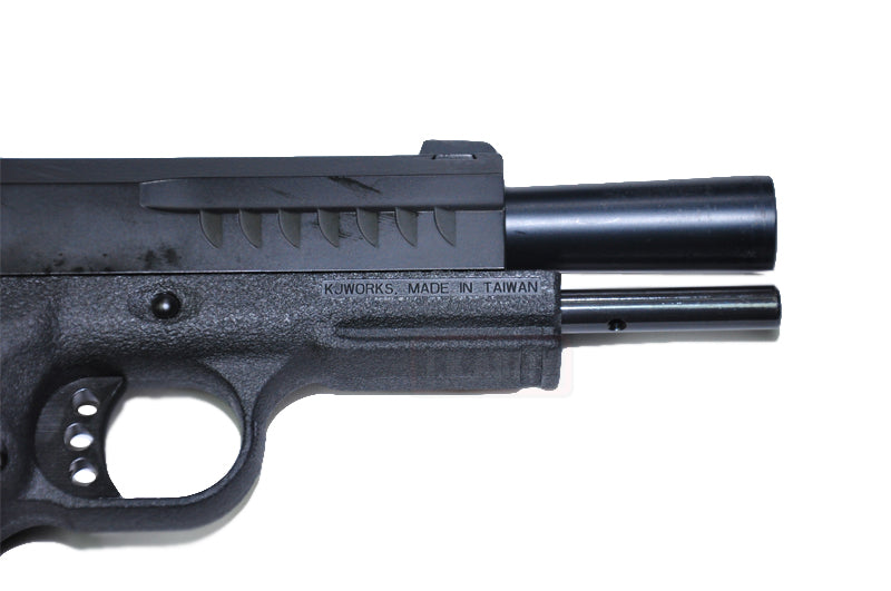 KJ Works KP 08 HI-CAPA Full Metal Black GBB Pistol