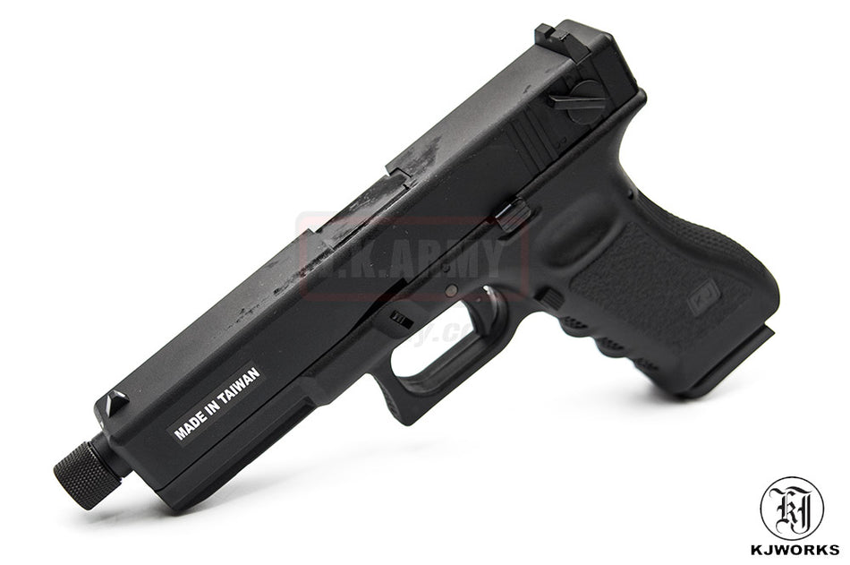 KJ Works KP18 w/ Threaded Barrel Gas GBB Pistol Airsoft ( G Model 18 )