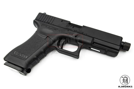 KJ Works KP18 w/ Threaded Barrel Gas GBB Pistol Airsoft ( G Model 18 )