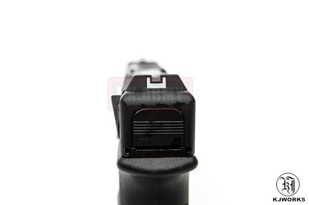 KJ Works KP18 w/ Threaded Barrel Gas GBB Pistol Airsoft ( G Model 18 )