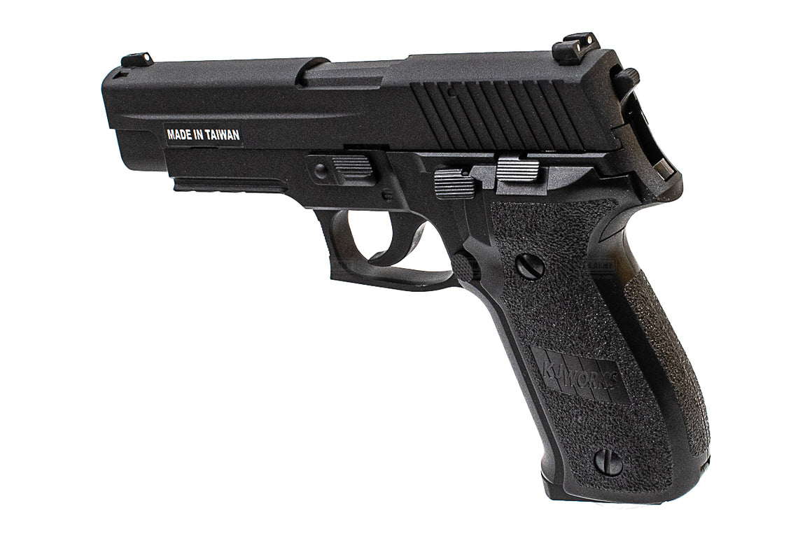 KJ Works P226 E2 Full Metal GBB Pistol Airsoft