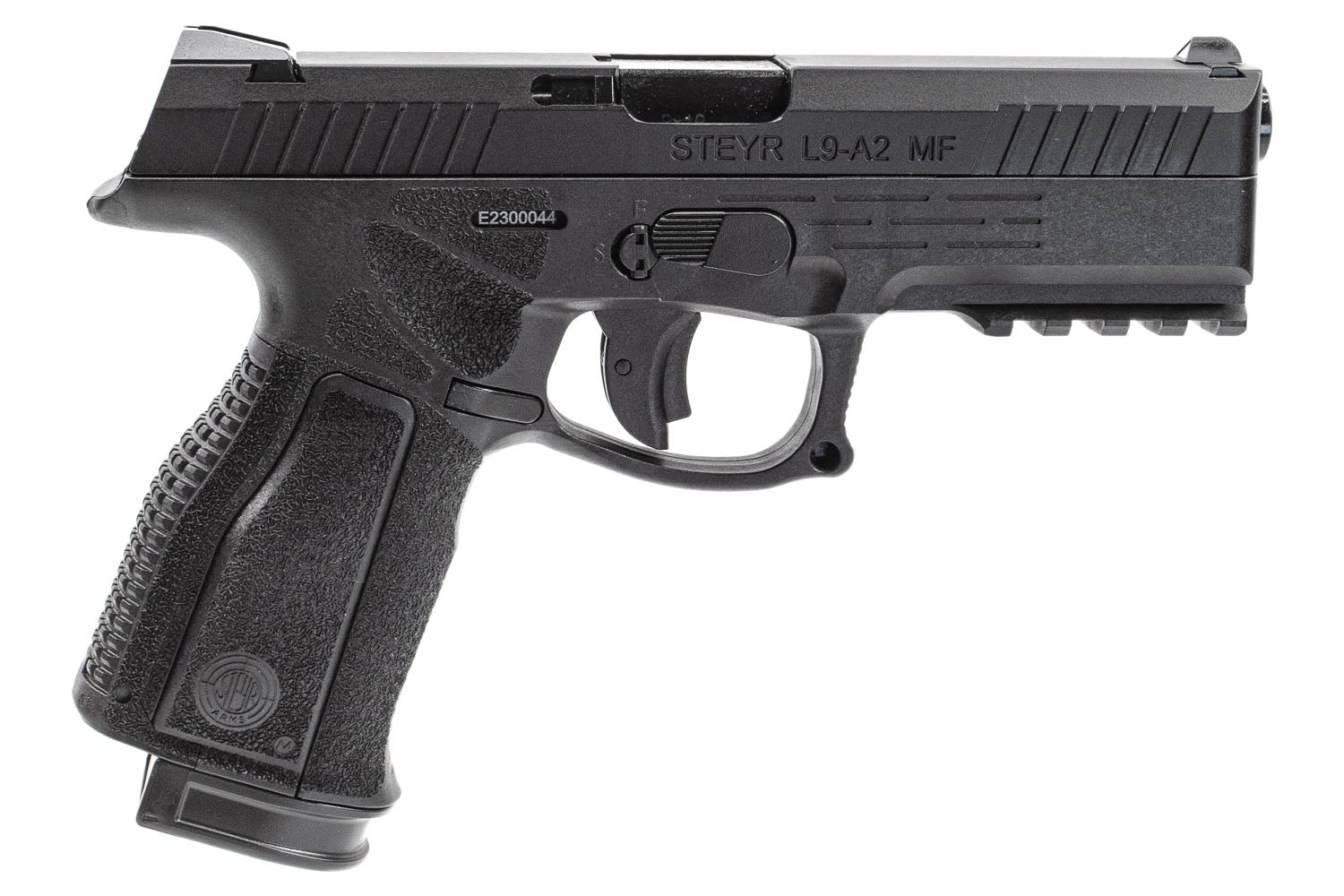 KJ Works STEYR ARMS L9A2 CO2 Pistol Airsoft ( Black ) ( ASG Licensed )